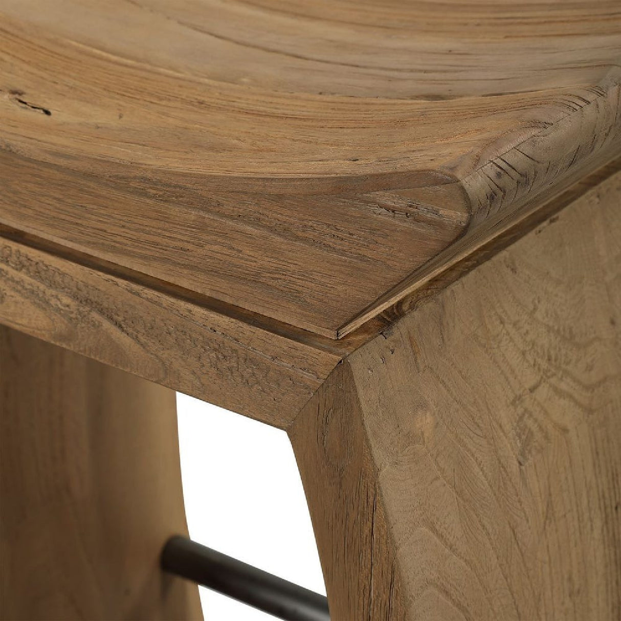   Modern European furniture - Elm Wood Counter Stool  - www.oroa.com | Oroa.com