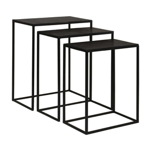   Cast Aluminum Nesting Tables (3) | Oroa.com