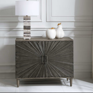   Modern European furniture - Oak Starburst 2-Door Cabinet - www.oroa.com | Oroa.com