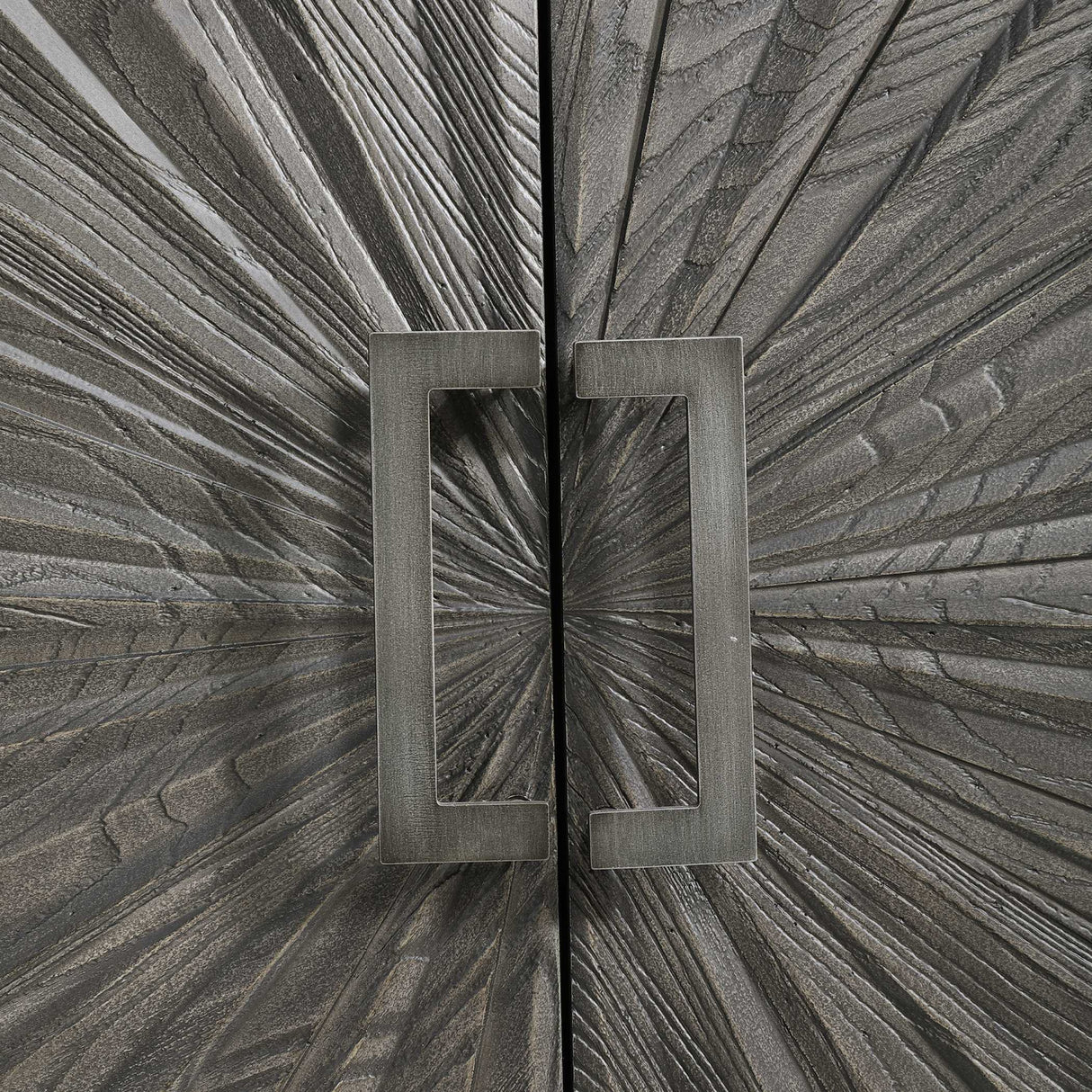   Modern European furniture - Oak Starburst 2-Door Cabinet - www.oroa.com | Oroa.com