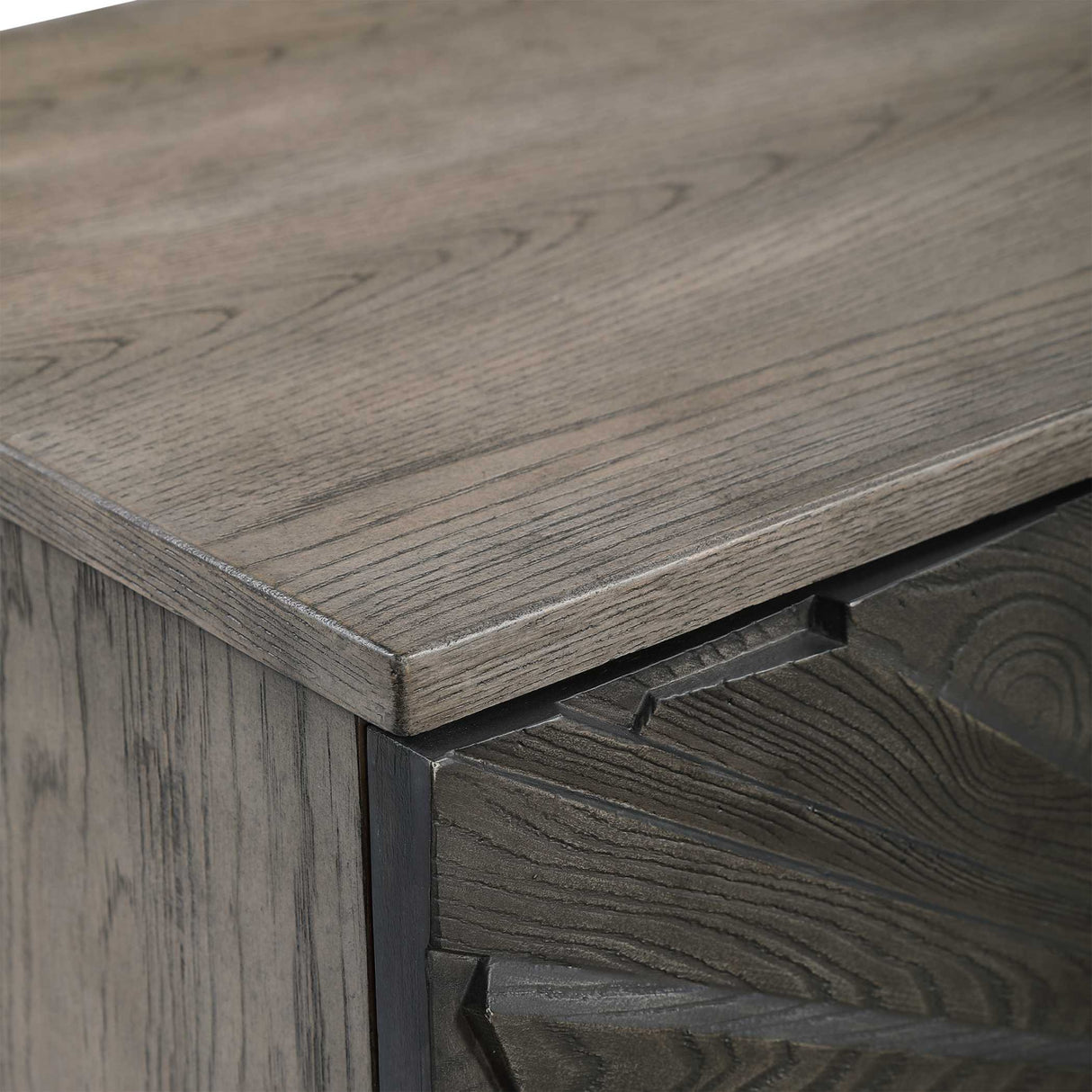   Modern European furniture - Oak Starburst 2-Door Cabinet - www.oroa.com | Oroa.com