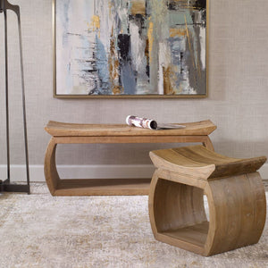   Elm Wood Accent Bench | Oroa.com