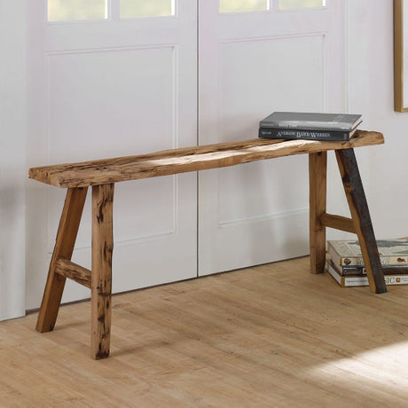   Modern European furniture - Rustic Pine Wood Bench - www.oroa.com | Oroa.com