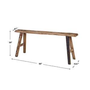   Modern European furniture - Rustic Pine Wood Bench - www.oroa.com | Oroa.com