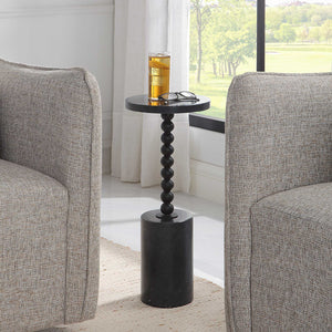   Black Marble Drink Table | Oroa.com