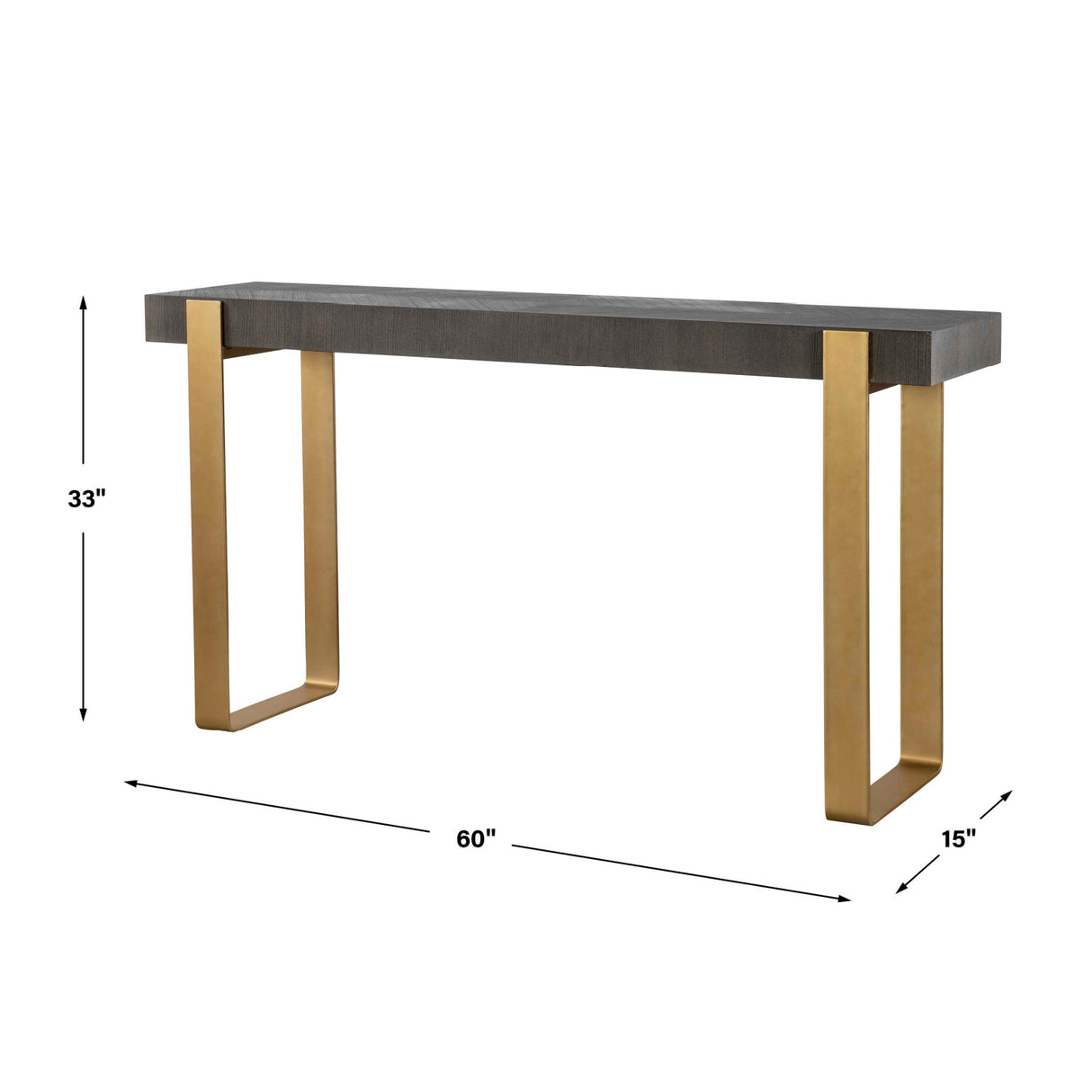   Modern European furniture - Gray Ash Console Table - www.oroa.com | Oroa.com