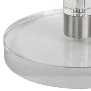   Crystal Pedestal Drink Table | Oroa.com