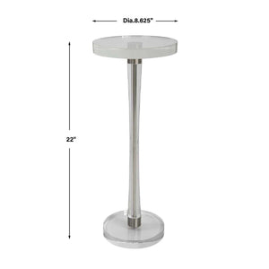   Crystal Pedestal Drink Table | Oroa.com