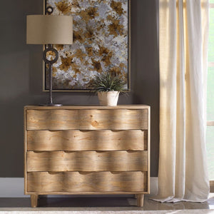   Modern European furniture - Pine Wood 4-Drawer Accent Chest - www.oroa.com | Oroa.com