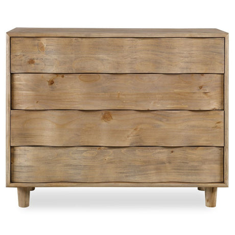   Modern European furniture - Pine Wood 4-Drawer Accent Chest - www.oroa.com | Oroa.com