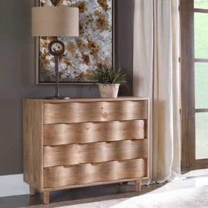   Modern European furniture - Pine Wood 4-Drawer Accent Chest - www.oroa.com | Oroa.com