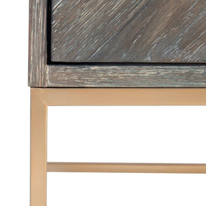   Modern European furniture - Oak Herringbone 2-Drawer Chest  - www.oroa.com | Oroa.com
