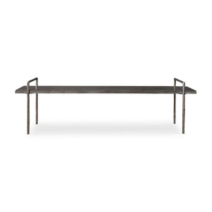  Modern European furniture - Gray Acacia Wood Bench - www.oroa.com | Oroa.com