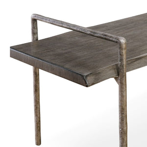   Modern European furniture - Gray Acacia Wood Bench - www.oroa.com | Oroa.com