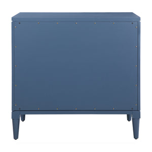  Geometric Carved 3-Drawer Chest | Oroa.com