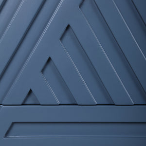   Geometric Carved 3-Drawer Chest | Oroa.com