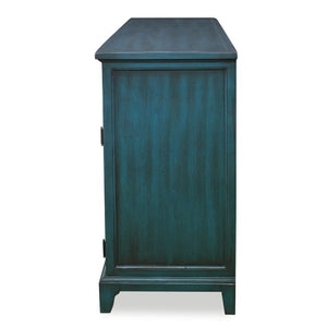   Modern European furniture - Green Wooden Cutouts Credenza - www.oroa.com | Oroa.com