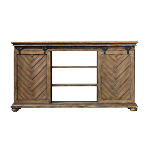   Modern European furniture - Wooden Chevron Media Console - www.oroa.com | Oroa.com