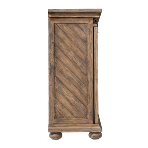   Modern European furniture - Wooden Chevron Media Console - www.oroa.com | Oroa.com
