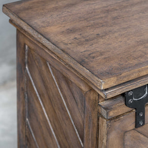   Modern European furniture - Wooden Chevron Media Console - www.oroa.com | Oroa.com