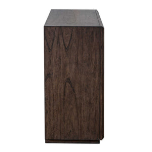   Modern European furniture - Geometric Carved 4-Drawer Chest - www.oroa.com | Oroa.com