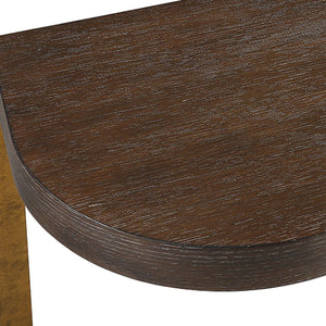   Brown Oak Console Table | Oroa.com