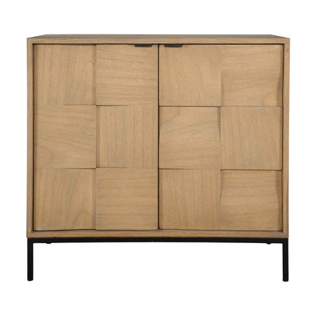   Modern European furniture - Geometric Patterned 2-Door Cabinet - www.oroa.com | Oroa.com