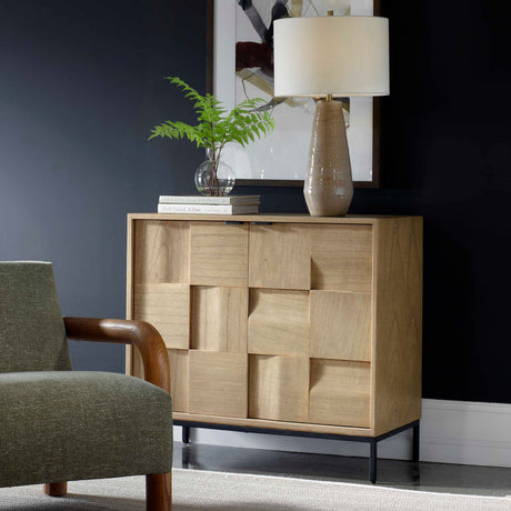   Modern European furniture - Geometric Patterned 2-Door Cabinet - www.oroa.com | Oroa.com
