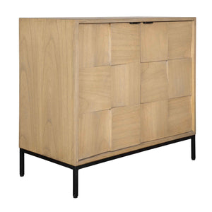   Modern European furniture - Geometric Patterned 2-Door Cabinet - www.oroa.com | Oroa.com