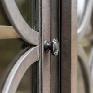   Modern European furniture - Open-Carved 4-Door Wooden Cabinet - www.oroa.com | Oroa.com