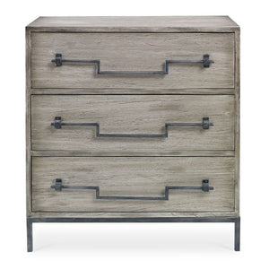   Mango Wood 3-Drawer Accent Chest | Oroa.com