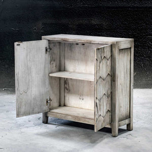   Modern European furniture - 2-Door Honeycomb Mahogany Cabinet - www.oroa.com | Oroa.com
