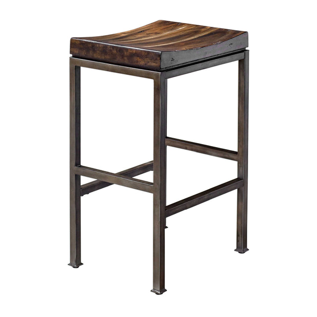 Modern European furniture - Solid Hardwood Bar Stool  - www.oroa.com