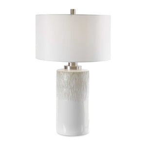   Beige Dripped Ceramic Table Lamp | Oroa.com