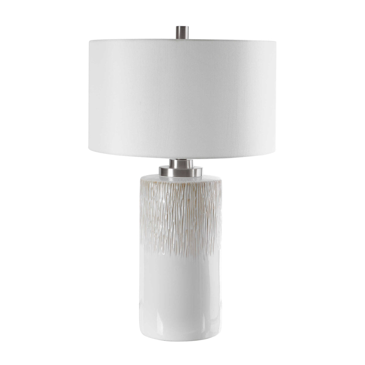   Beige Dripped Ceramic Table Lamp | Oroa.com