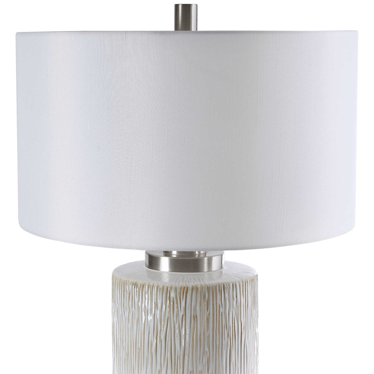   Beige Dripped Ceramic Table Lamp | Oroa.com