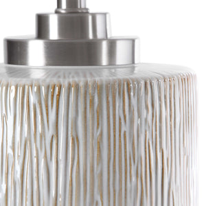   Beige Dripped Ceramic Table Lamp | Oroa.com