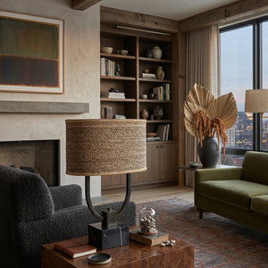   Modern European furniture - Woven Rattan Table Lamp - www.oroa.com | Oroa.com