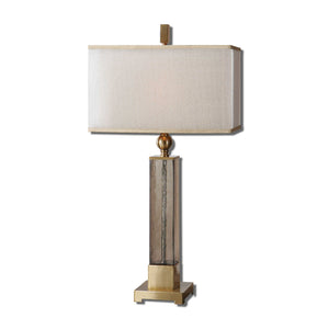   Amber Glass Table Lamp | Oroa.com