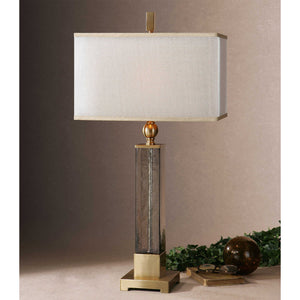   Amber Glass Table Lamp | Oroa.com