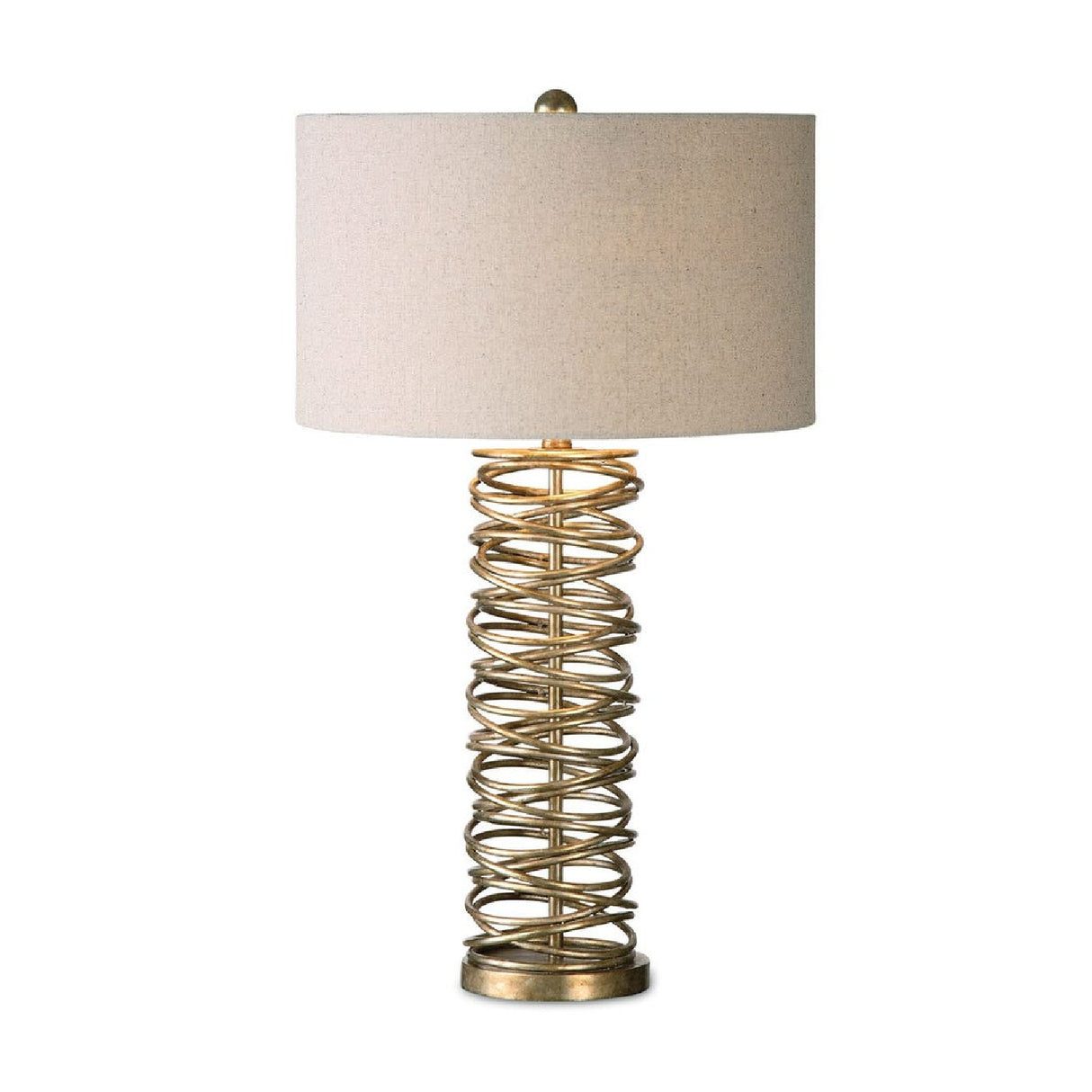   Antique Silver Loops Table Lamp | Oroa.com