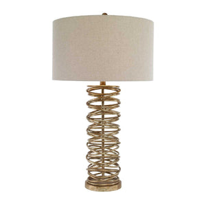   Antique Silver Loops Table Lamp | Oroa.com