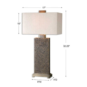   Modern European furniture - Beige Linen Shade Table Lamp - www.oroa.com | Oroa.com