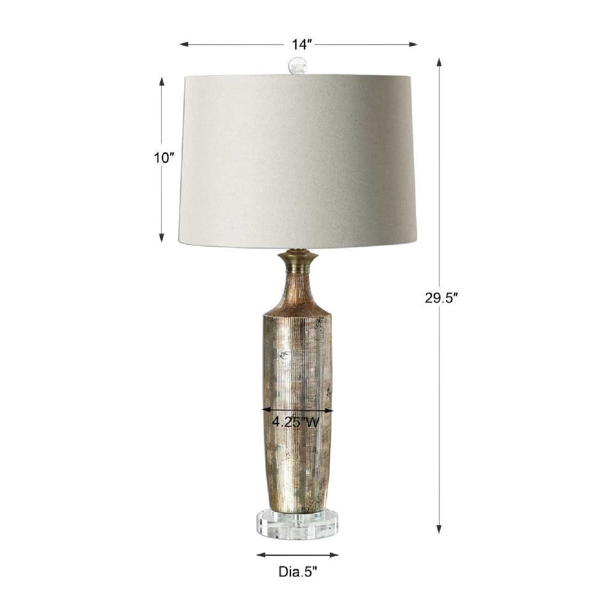   Modern European furniture - Bronze Glazed Ceramic Table Lamp - www.oroa.com | Oroa.com