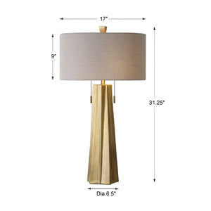   Modern European furniture - Antique Brass Table Lamp - www.oroa.com | Oroa.com