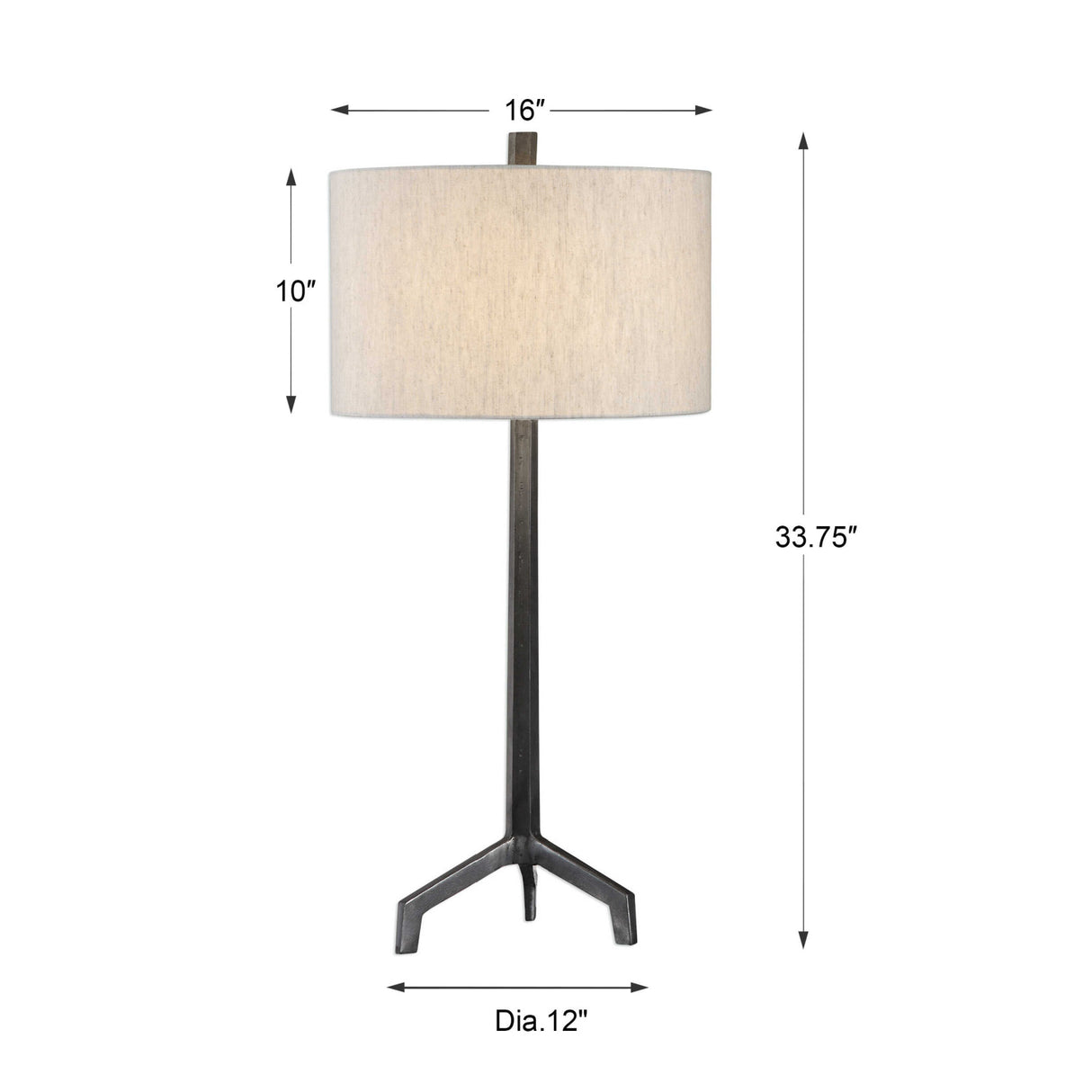   Cast Iron Table Lamp | Oroa.com