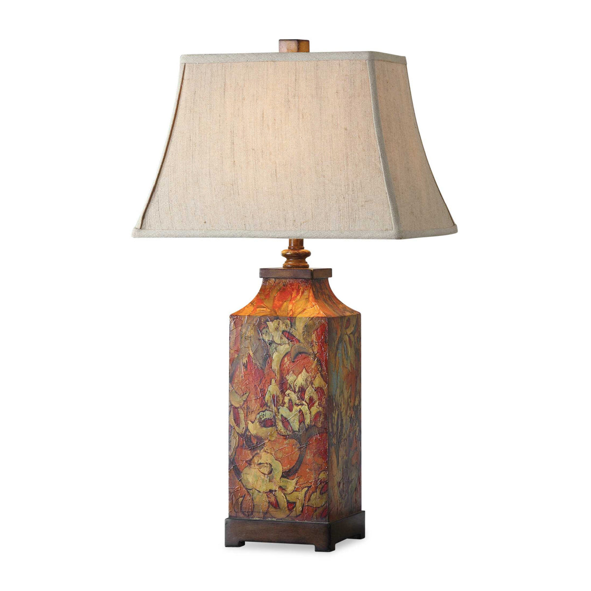   Floral Print Table Lamp | Oroa.com