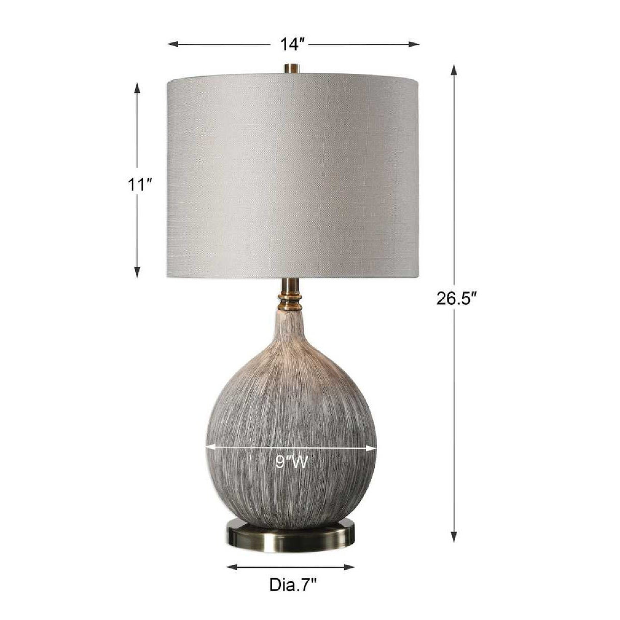   Modern European furniture - Gourd-Shaped Ceramic Table Lamp - www.oroa.com | Oroa.com