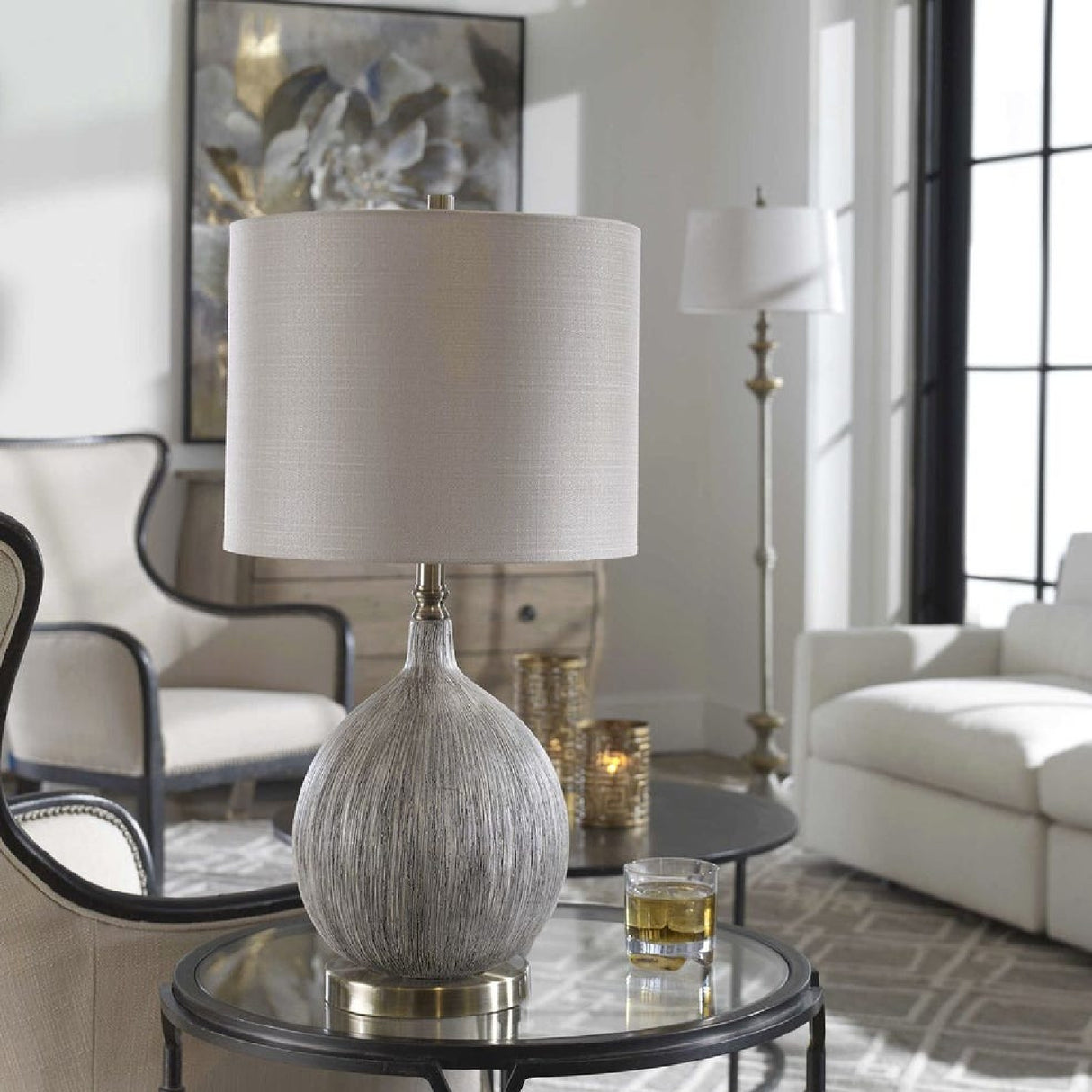   Modern European furniture - Gourd-Shaped Ceramic Table Lamp - www.oroa.com | Oroa.com