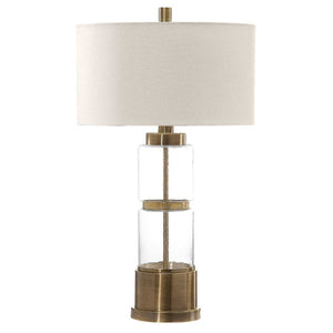   Modern European furniture - Stacked Glass Column Table Lamp - www.oroa.com | Oroa.com